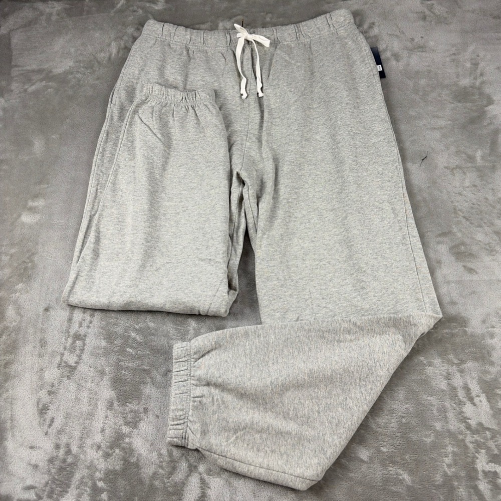 Lucky Brand Mens Heather Gray Cotton Sweatpants Joggers Size Large NWT
